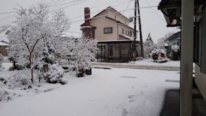 熱塩加納・初雪
